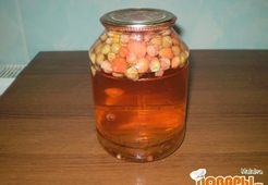 Компот с земляники и лимона