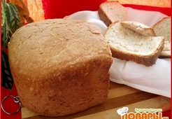 Хлеб с кефиром и кунжутом