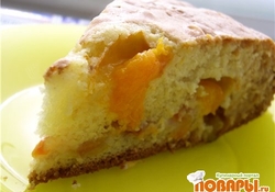 Рецепт: Сметанный фруктовый пирог