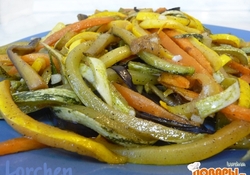 Рецепт: "Спагетти из овощей"