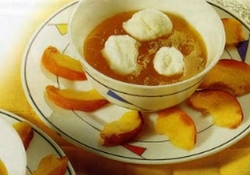 Рецепт: "Облака" в манговом соусе        