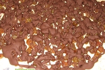 Шаг 5: Яблочно-сметанная масса, должна стать теплой, …