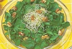 Салат осенний из одуванчика