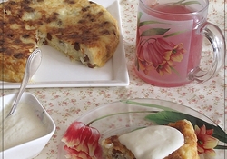 Рецепт: Рисовая запеканка в мультиварке