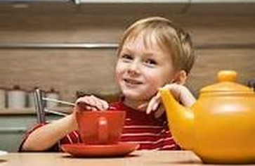 Чай в рационе ребенка