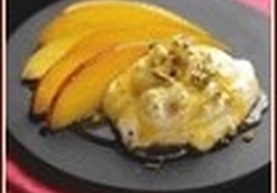 Рецепт: Манго с кремом из маракуйи