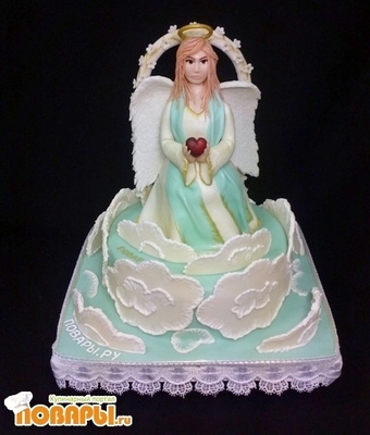 Фото «Торт "Ангел в Облаках" от konfffetka»