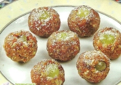 Рецепт: Конфеты из сухофруктов