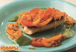 Рыба с овощами