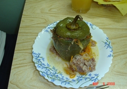 Рецепт: Перчик с шляпкой