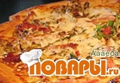 Пицца с ветчиной