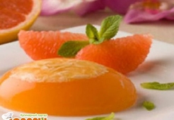 Желе цитрусовое