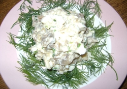 Рецепт: Салат "Царский"