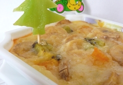 Фруктовый горячий десерт