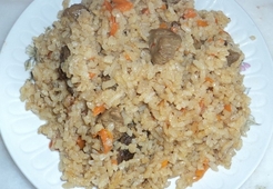 Говядина тушеная с рисом