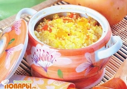 Рецепт: Каша с тыквой