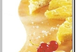 Бисквит с инкрустацией