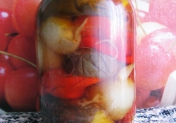 Рецепт: Вкусненькое ассорти на зиму