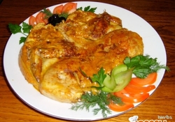 Рецепт: Цыпленок табака
