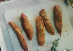 Рецепт: Рыбные палочки