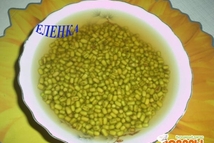 Шаг 1: Замочить маш в теплой воде. …