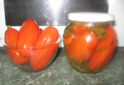 Остро-маринованные помидоры