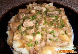 Рецепт: Мясо «По-семейному»