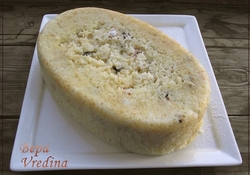 Рецепт: Творожная запеканка в пароварке.