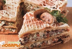 Пирог куриный