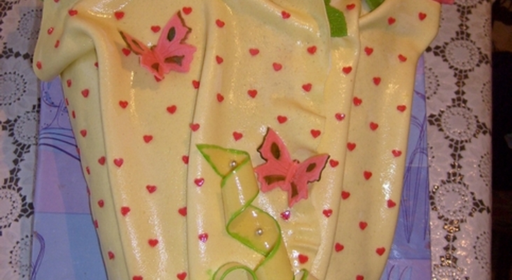 Торт "Букет роз"