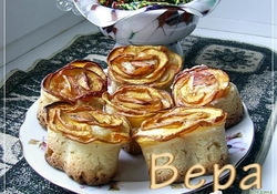 Рецепт: Нектариновые розочки