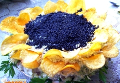 Салат "Подсолнух"