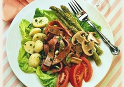 Рецепт: Салат "Капель"