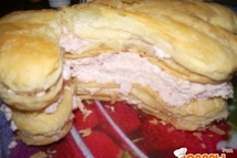 Шаг 6: Самый верхний слой не смазываем.