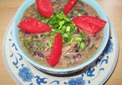 Рецепт: Фасоль по грузински (лобиани)