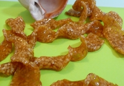 Рецепт: Фруктовые кунжутные ириски