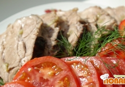 Рецепт: Запеченная свинина