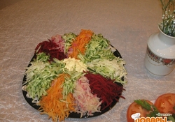 Рецепт: Закуска "Огород"