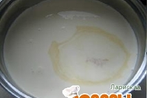 Шаг 3: Для слоя капучино так же …