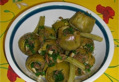 Артишоки с анчоусами