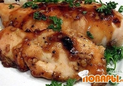 Рецепт: Пьяная курица 