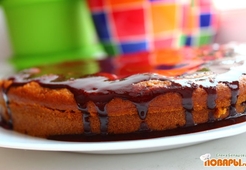 Тыквенный бисквит (постный)