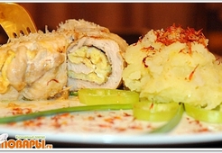 Куриные рулеты «Цыпленок курочку учит»