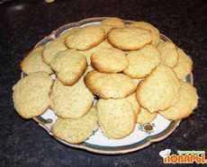 Лимонное печенье с глазурью