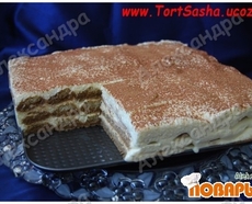 Рецепт: Торт-десерт  "Тирамису"