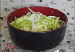 Салат из кабачка "Спагетти"