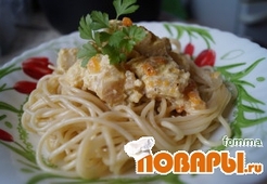 Рыба (треска) в сметане