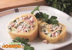 Рулет сырный