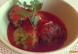 Рецепт: Алу Кофта из риса 