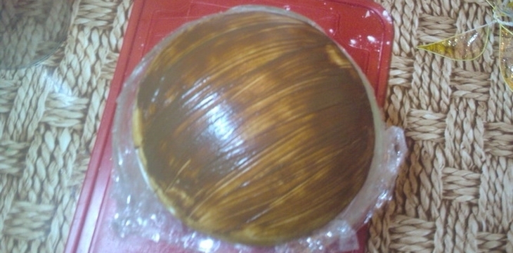 Шаг №29 МК Торт Фея на подсолнухе от alizka